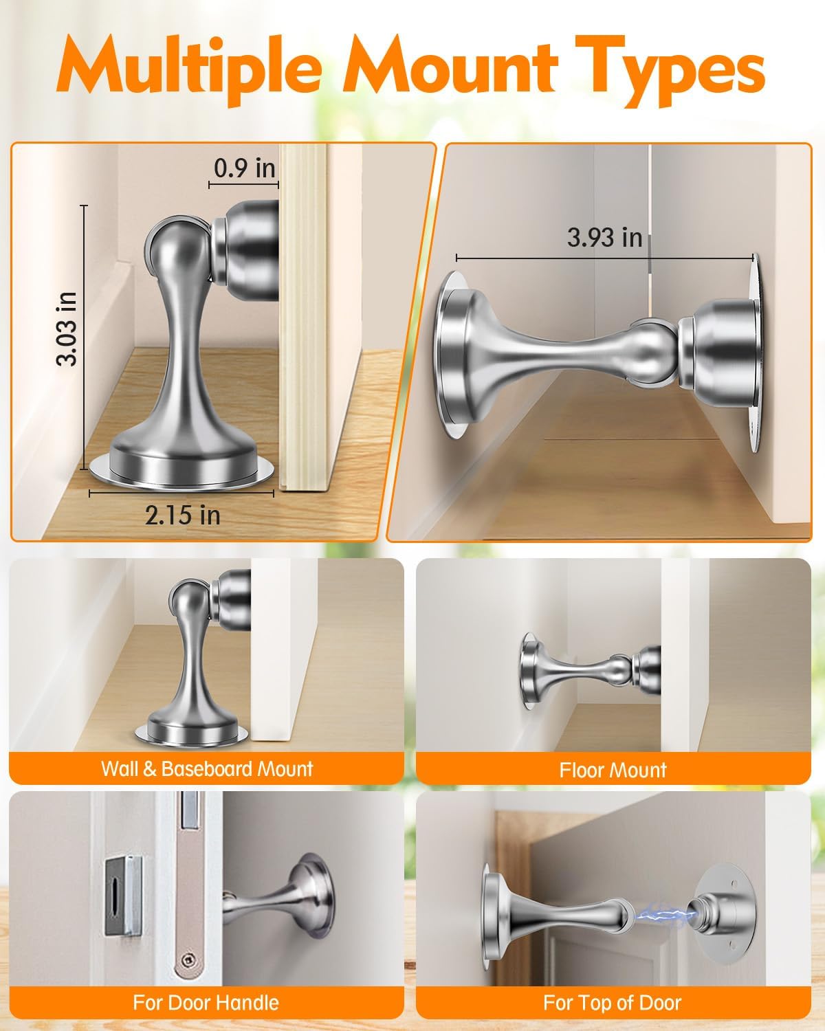 Door Stoppers Magnetic Door Catch Door Stop Holder Doorstop Keep Door Open