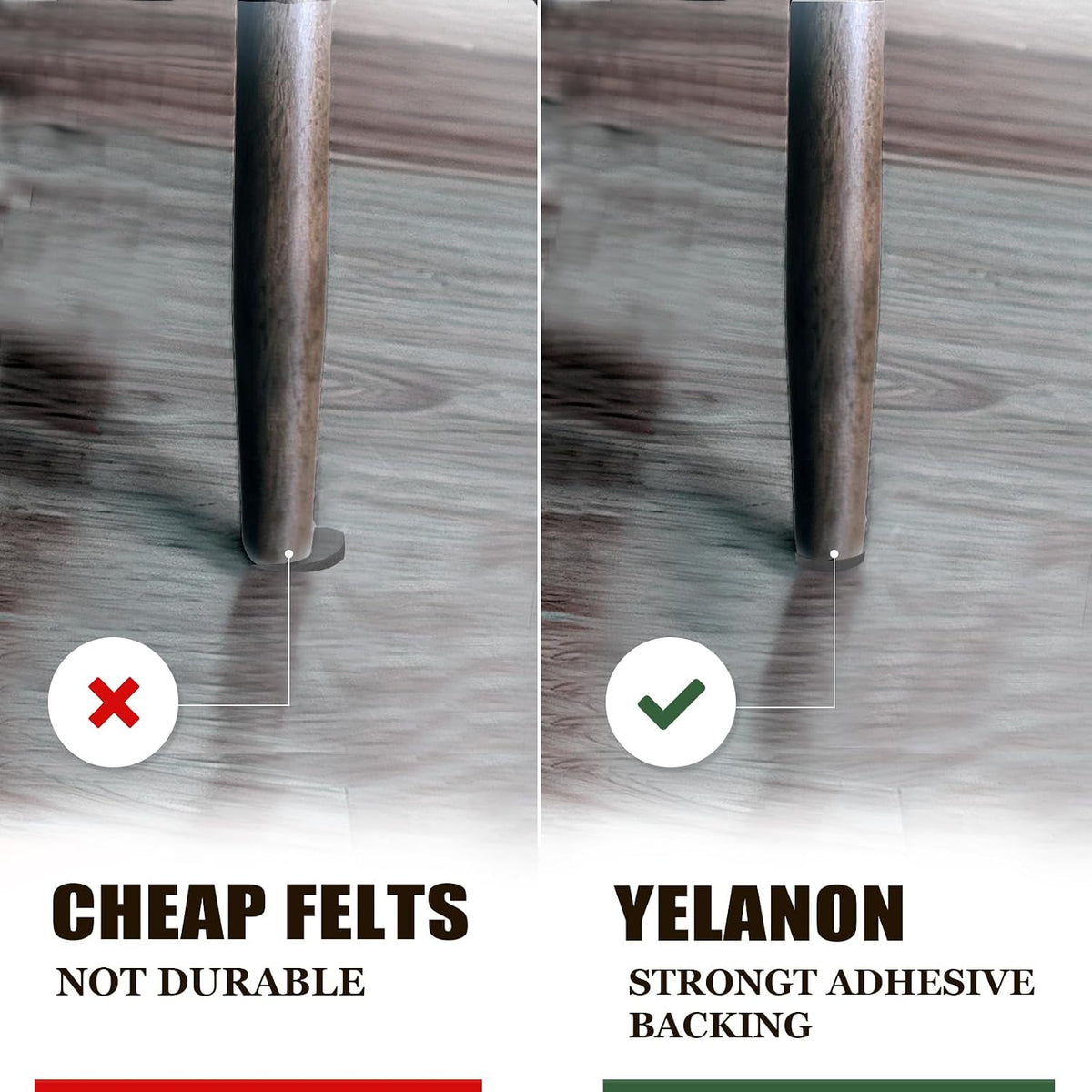 Non Slip Furniture Pads for Hardwood Floors - Furniture Grippers