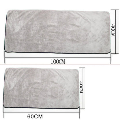 Microfiber Towel Car Wash Accessories 100X40Cm Super Absorbency Car Cleaning Cloth Premium Microfiber Auto Towel One-Time Drying